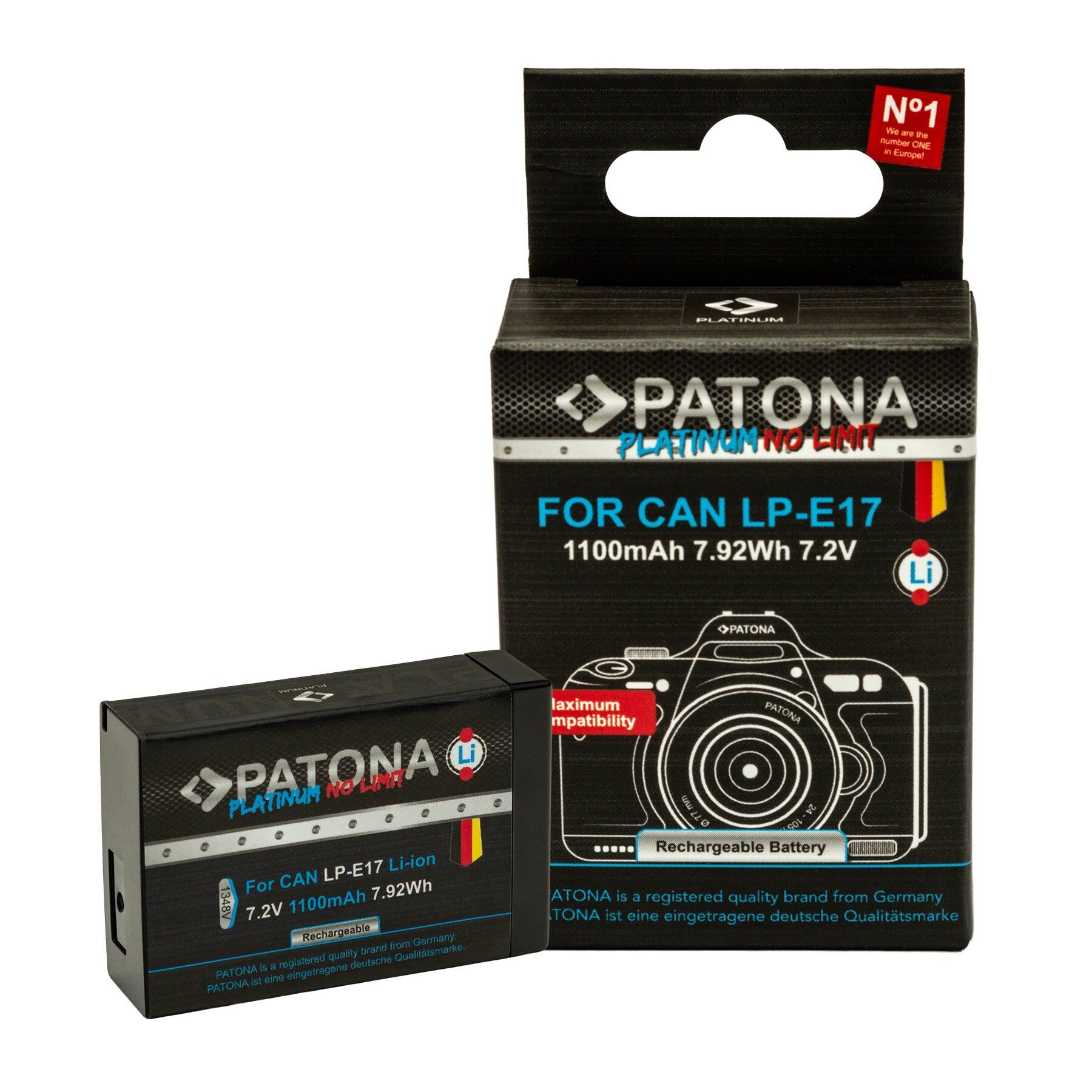 Patona 1348 Canon Lp-E17