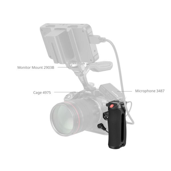 SmallRig 4928 Yan Tutamağı ve Geri Tetik Mekanizması (1/4''-20 Vida)