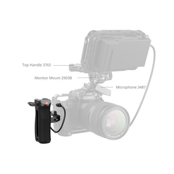 SmallRig 4928 Yan Tutamağı ve Geri Tetik Mekanizması (1/4''-20 Vida)