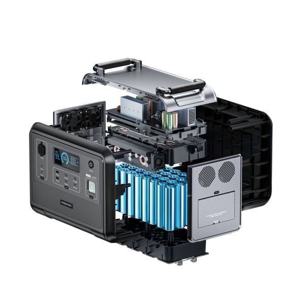 PATONA 9969 Platinum Taşınabilir Güç İstasyonu 1200 960Wh PD100W USB-C USB-A AC LED Işık LiFePO4