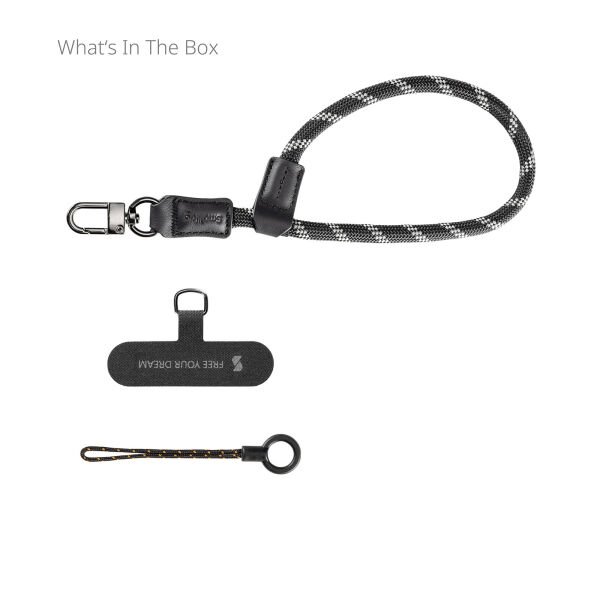 SmallRig 4990 FilMov Telefon Bileklik Kayışı (Siyah)