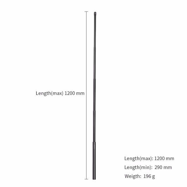 Kandao Q23F-01 120cm Görünmez Selfie Çubuğu