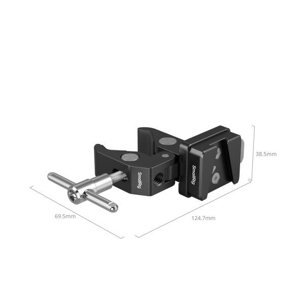 SmallRig 5313 V-Mount Yengeç Şekilli Kelepçe