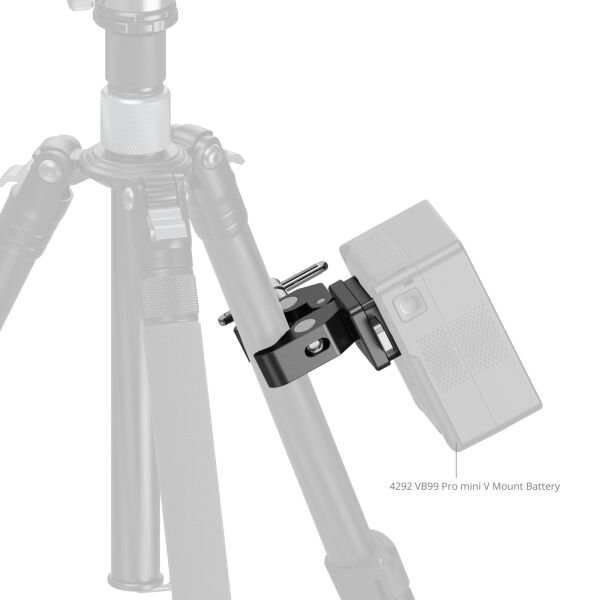 SmallRig 5313 V-Mount Yengeç Şekilli Kelepçe