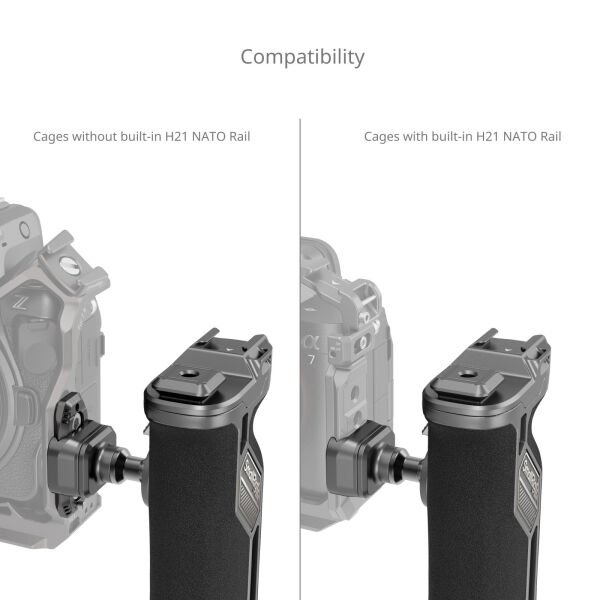 SmallRig 4485 HawkLock H21 Hızlı Çıkartmalı Döner Yan Sap Takımı
