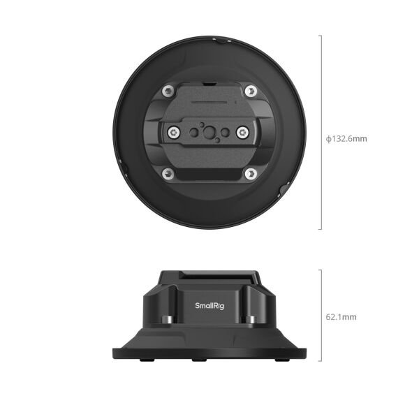SmallRig 5398 5'' Elektrikli Vantuzlu Montaj Aparatı