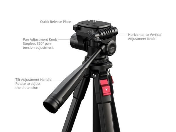 SmallRig 5474 Video Tripod