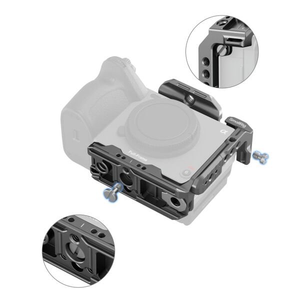 SmallRig 4772 Sony FX3 / FX30  için  ''HawkLock'' Hızlı Çıkarma Yarım Kafesi
