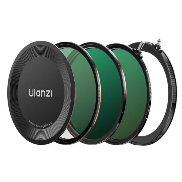 Ulanzi MF01 72mm 3-7 Stop VND & CPL & Black Mist Manyetik Hibrit Filtre Seti