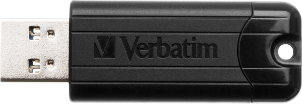 VERBATIM 49318 - 64GB PINSTRIPE USB 3.2 GEN 1 DRIVE