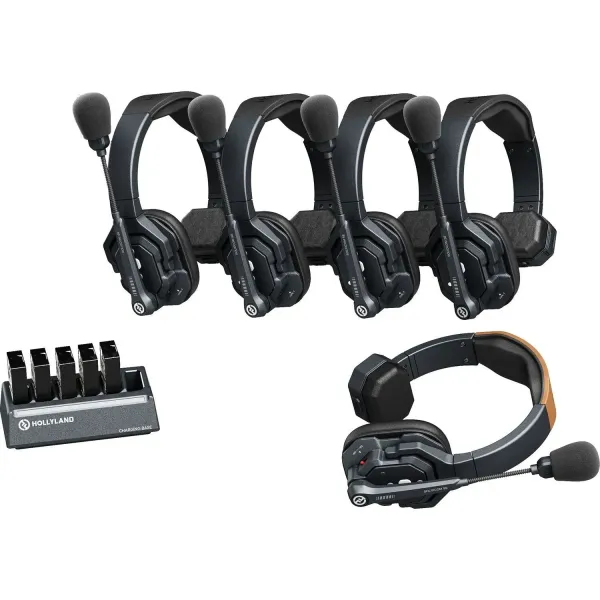 Hollyland Solidcom SE-5S Kablosuz Intercom Sistemi Global Version (5 Kullanıcı)