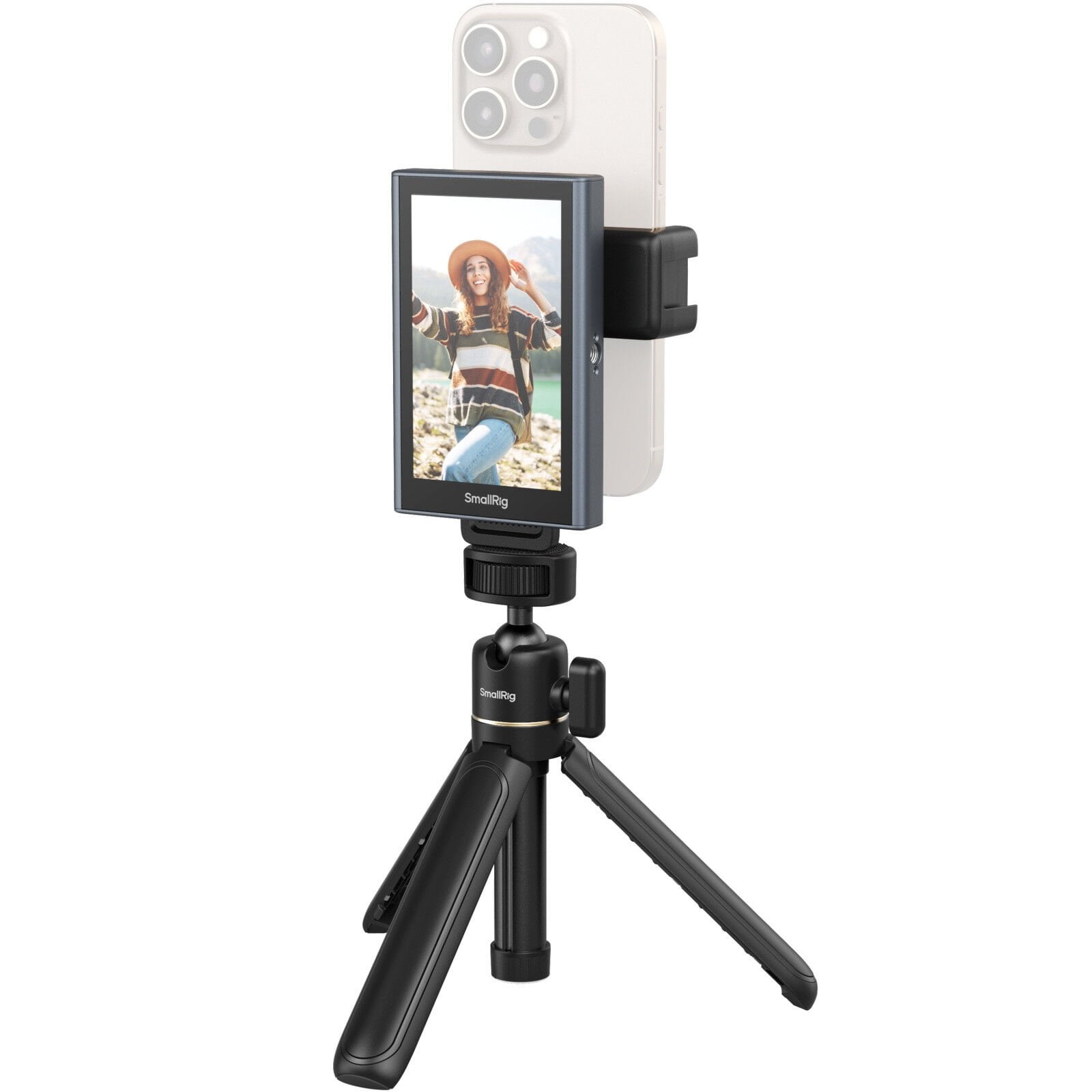 SmallRig 4851B Kablosuz Telefon Video Monitörü (Vlog Kiti)