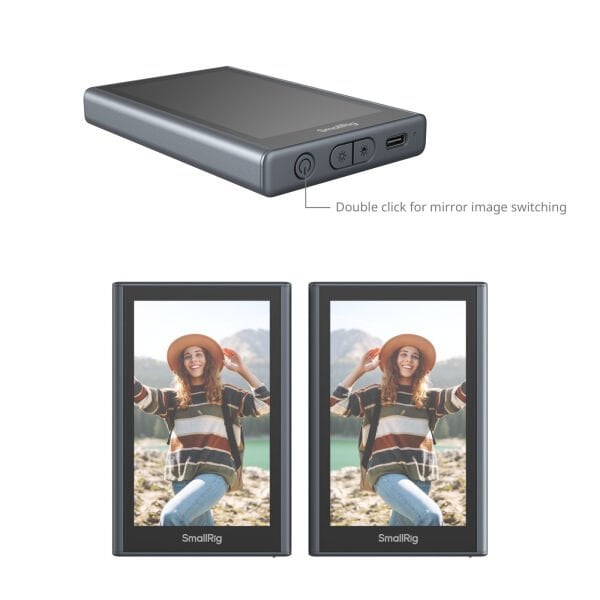 SmallRig 4851B Kablosuz Telefon Video Monitörü (Vlog Kiti)