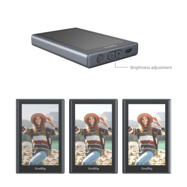 SmallRig 4851B Kablosuz Telefon Video Monitörü (Vlog Kiti)