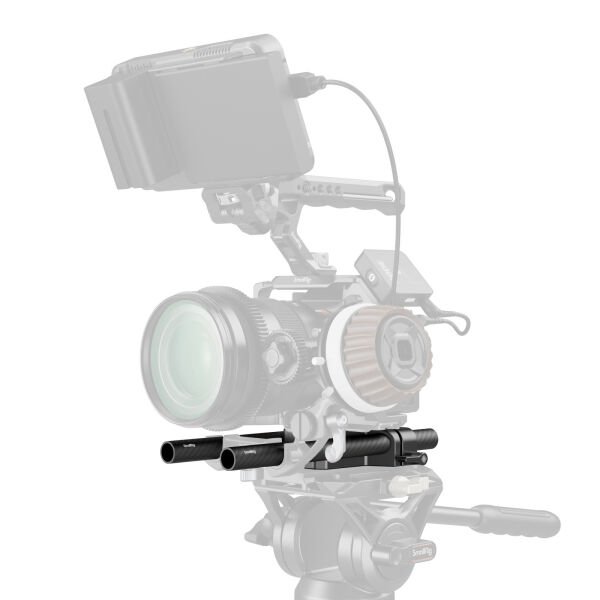 SmallRig 5609 Çift 15 mm Olta Kelepçeli Alt Montaj Plakası