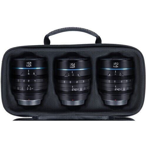 Sirui Night Walker T1.2 S35 Fujifilm X Mount Cine Prime 3'lü Lens Kit