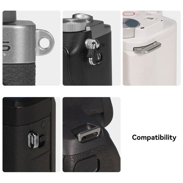 SmallRig 4882 Evrensel Örgülü Omuz Askısı (Siyah)