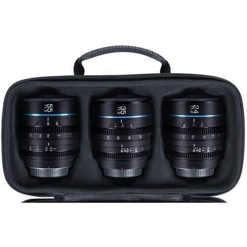 Sirui Night Walker T1.2 S35 Sony E Mount Cine Prime 3'lü Lens Kit