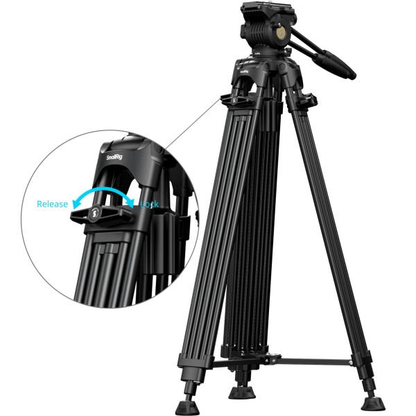 SmallRig 5442  FSD14 FreeSpeed Alüminyum Alaşımlı Video Tripod