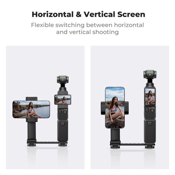 K&F Concept KF31.164 DJI Osmo Pocket 3 / 4 için Telefon Tutucu