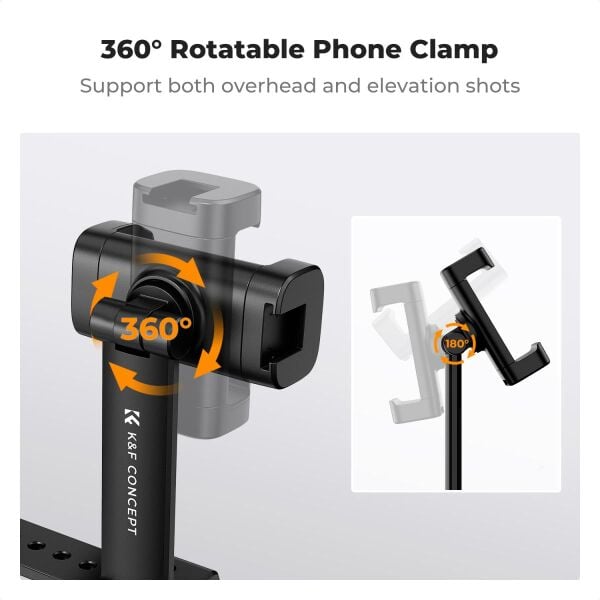 K&F Concept KF31.164 DJI Osmo Pocket 3 / 4 için Telefon Tutucu