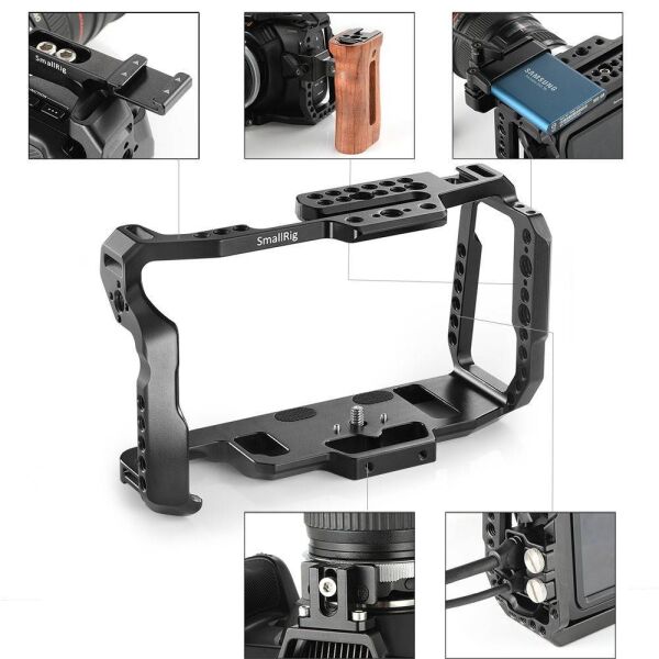 SmallRig 4785 i  Blackmagic Design Cinema 6K (Tam Kare) için  Kamera Kafes