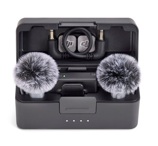 DJI Mic Mini 2 (Çift Kişilik) Kompakt Dijital Kablosuz Mikrofon Sistemi