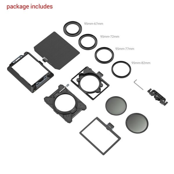 SmallRig 3645 Çok Fonksiyonlu Modüler Matbox Kutusu (Φ95mm) VND Kit