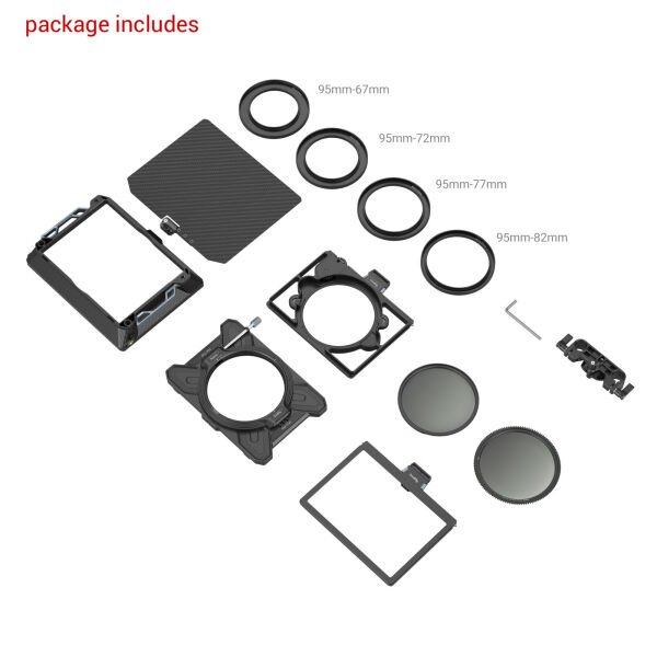 SmallRig 3645 Çok Fonksiyonlu Modüler Matbox Kutusu (Φ95mm) VND Kit