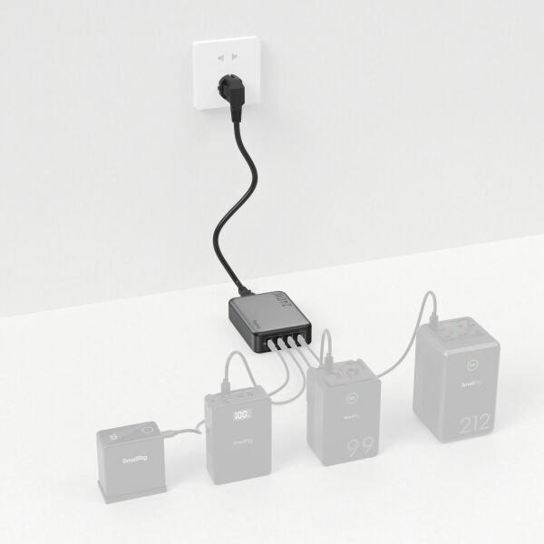 SmallRig 4752 240W 4 Portlu  PD Güç Adaptörü