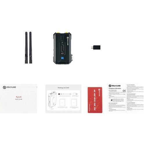 Hollyland Pyro H 4K HDMI Wireless Video Receiver (YALNIZ ALICI)