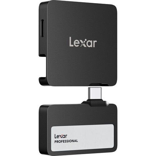Lexar 2TB Professional Go USB 3.2 Gen 2 Taşınabilir SSD Hub'lı