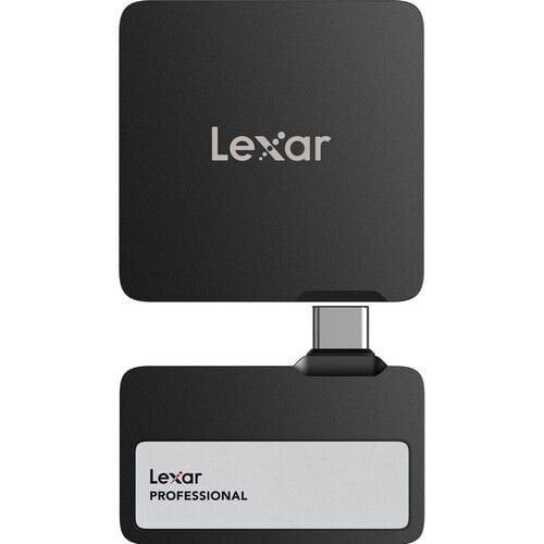 Lexar 2TB Professional Go USB 3.2 Gen 2 Taşınabilir SSD Hub'lı