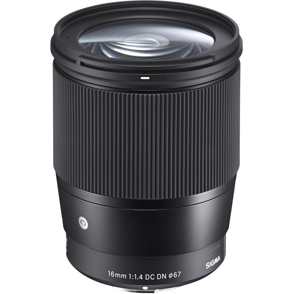 sony α6300 / SIGMA 16mm レンズセット Sigma 16mm F1.4 DC DN Lens (Sony E-Bayonet) | ErDijital.com
