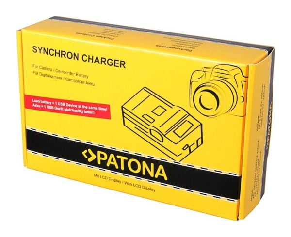 PATONA 4574 SYNCHRON USB CHARGER CANON LP-E8