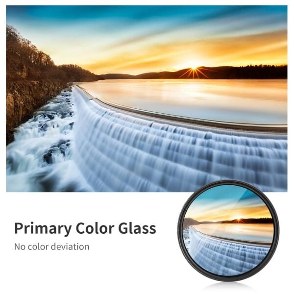K&F Concept 62mm B-SERIES ND2-ND400 (1 ile 9 Stop) ND Filtre