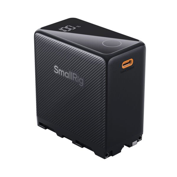 SmallRig 4469 Sony NP-F970 USB-C Şarj Edilebilir Kamera  Pili (Siyah)