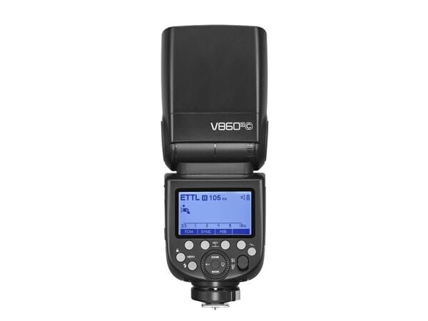 Godox V860III-C Canon Uyumlu Tepe Flaşı (Kutusuz Tehşir Ürünüdür)