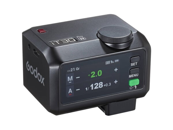 Godox iT30Pro Nikon Uyumlu TTL Tepe Flaşı (Siyah)