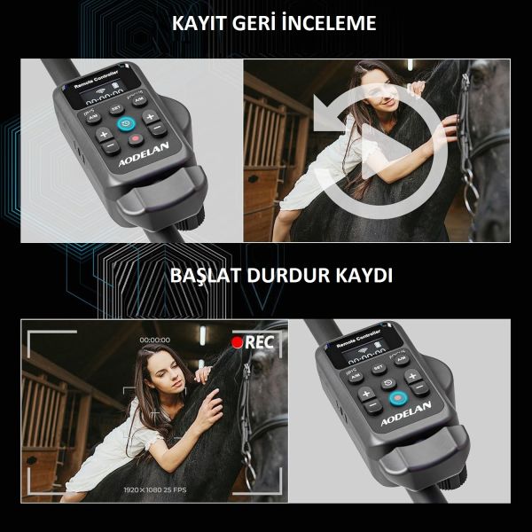 AODELAN ZC-3 Kablosuz Uzaktan Kumanda Sony ve Panasonıc Canon Kameralar için