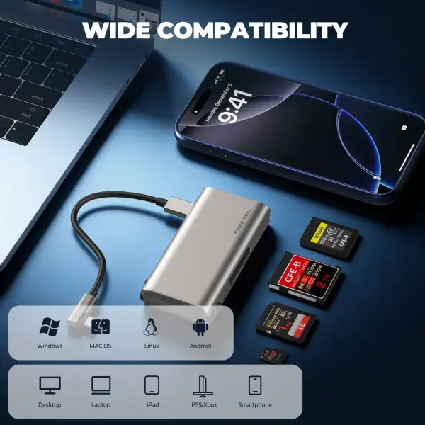 Freewell Pro Card Reader Plus