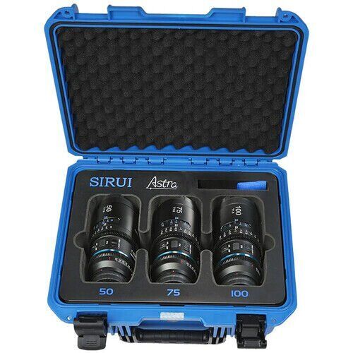 Sirui Astra Series AF T1.8 1.33x Full Frame Neutral Flares Anamorphic Sony E Mount 3'lü Lens Kit