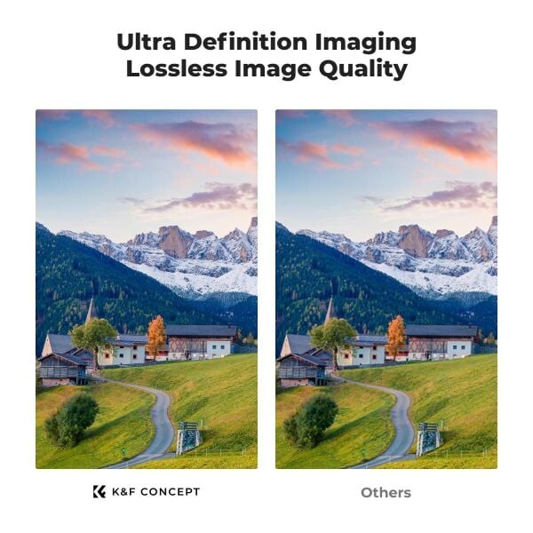 K&F 67mm Nano-D Serisi ND3-ND1000 Filtre (1.5-10 Stop)