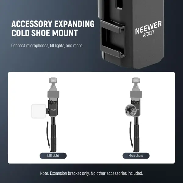 NEEWER GP-59 DJI Osmo Pocket 3 Uzatma Adaptör Kiti