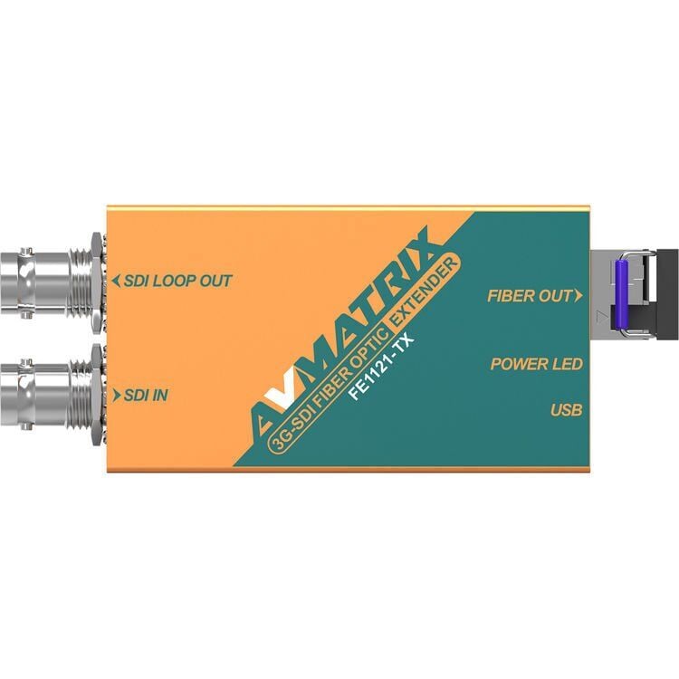 AVMatrix FE1121 3G-SDI Fiber Extender Kit