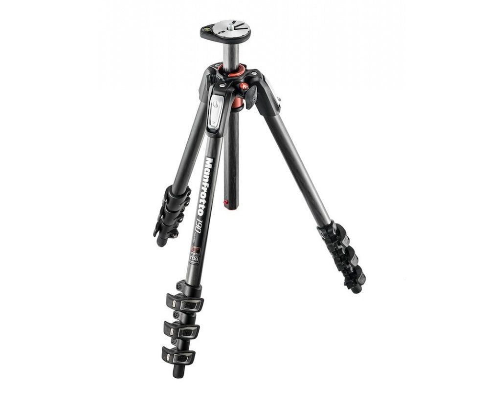 MANFROTTO MT190CXPRO4 190 CF TRIPOD 4-S HORIZ.COL.