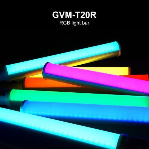 GVM RGB-T20R Bi-Color RGB LED Video Işığı
