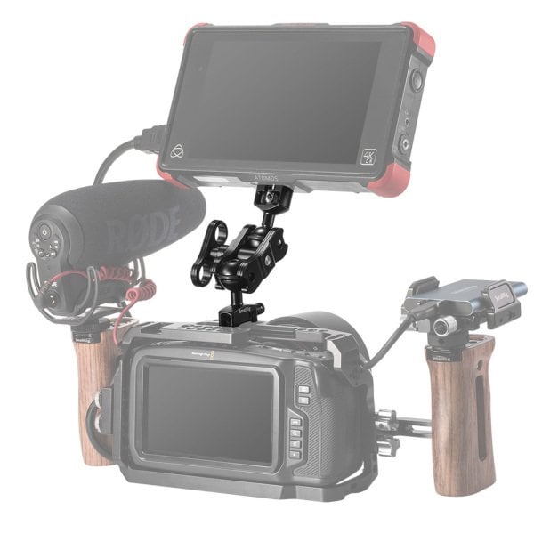 SmallRig 2071B Vidalı ve NATO Kelepçe Bilyalı Kafa