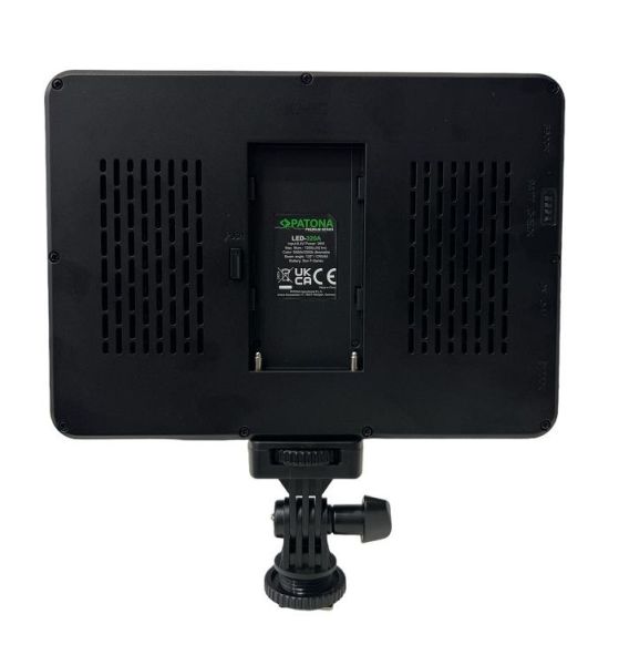 Patona LED-396A Bicolor Video Işığı (F970 Pil Şarj Dahil)