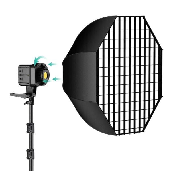 GVM SD80D Bi-Color LED Video Işığı Ayaklı Softbox Set